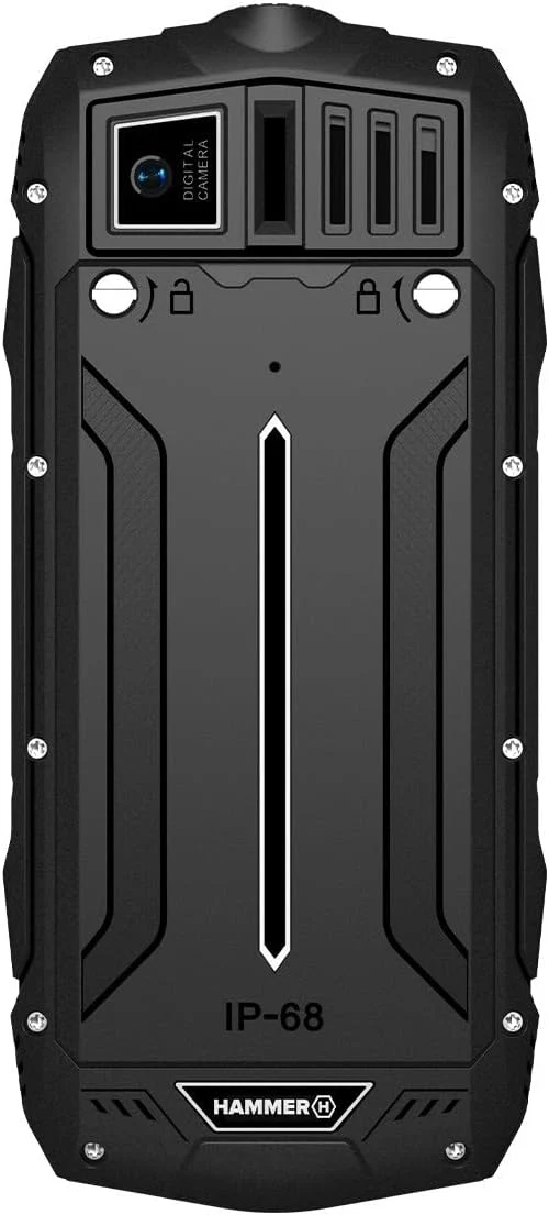 Hammer H Power LTE Handy ohne Vertrag,2.4 Zoll Farbdisplay & Basalt Outdoor Handy ohne Vertrag, 2.4 Zoll Farbdisplay - Image 4