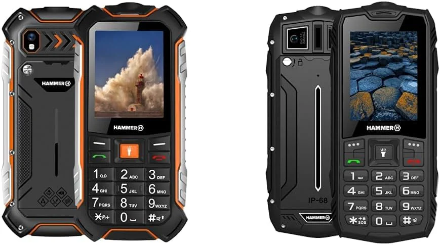 Hammer H Power LTE Handy ohne Vertrag,2.4 Zoll Farbdisplay & Basalt Outdoor Handy ohne Vertrag, 2.4 Zoll Farbdisplay - Image 7