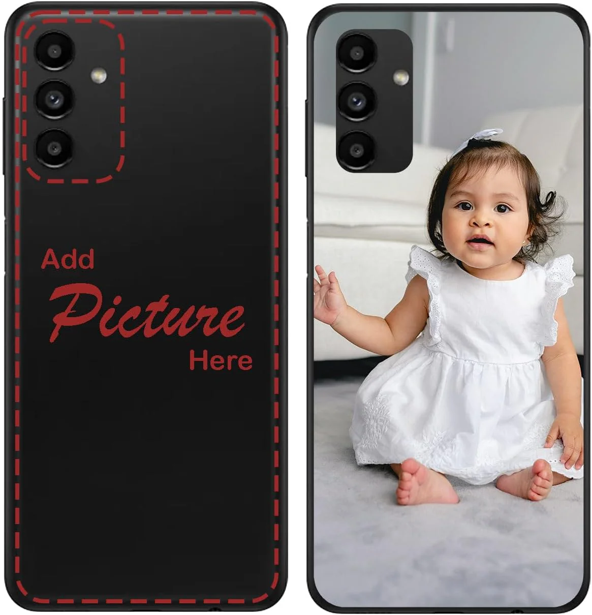 Handyhülle für das Samsung Galaxy A36 5G Hülle selbst gestalten Silikonhülle Dein Bild Motiv Design Personalisierte Schutzhülle Silikon Case eigenes Foto individuell Bedrucken erstellen - Image 6