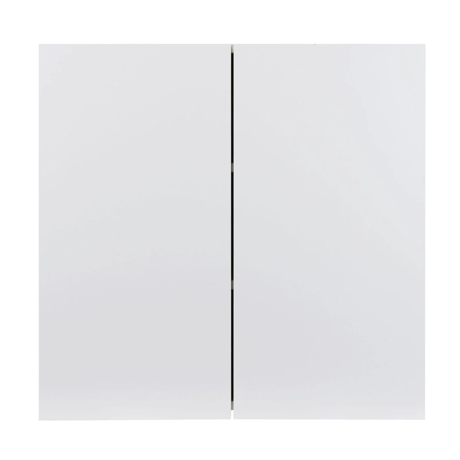 Hängeschrank 'Anna' in weiß für Badezimmer 60x20x60cm Flügeltüren - Image 3