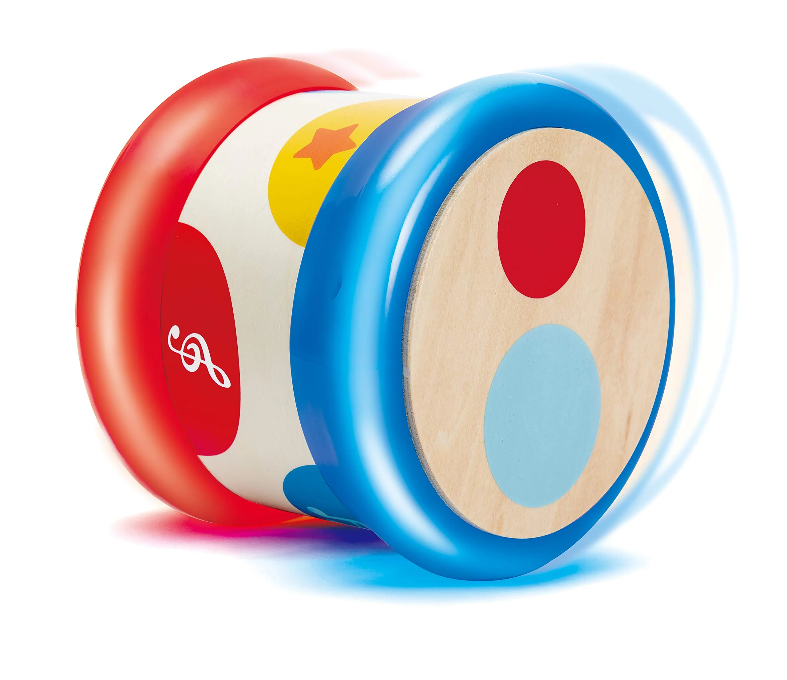 Hape Baby-Trommel | Rollendes Musikspielzeug für Kleinkinder zum Erlernen von Rhythmus und unterschiedlichen Klängen, batteriebetrieben, ab 6 Monaten - Image 3