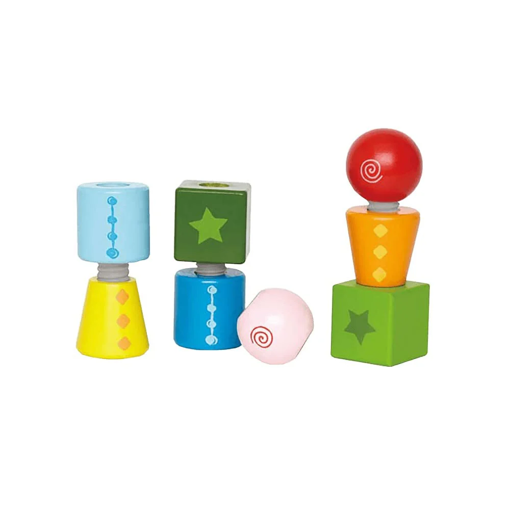 Hape Schraubklötze – Bunte Holzbausteine zum Schrauben & Stecken, kreatives Motorik- und Konstruktionsspielzeug, ab 2 Jahren - Image 6
