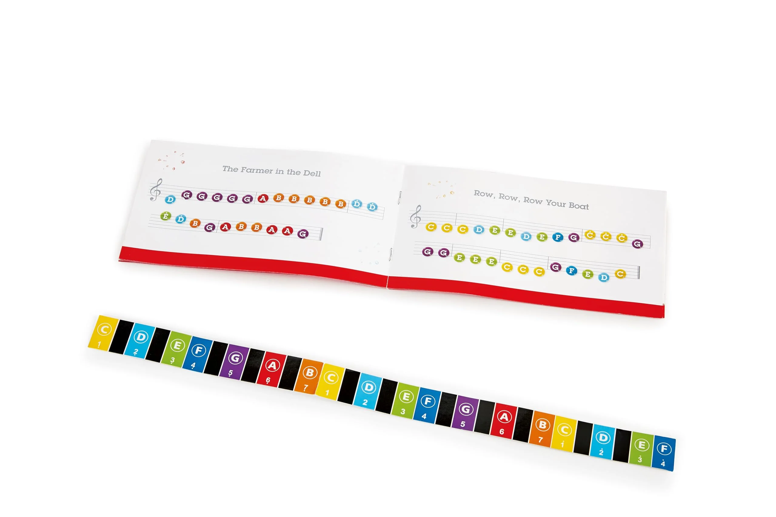 Hape Spielzeug-Klavier | Mit 18 Tasten, Musikinstrument für Kinder aus Holz, rot, ab 3 Jahren - Image 2