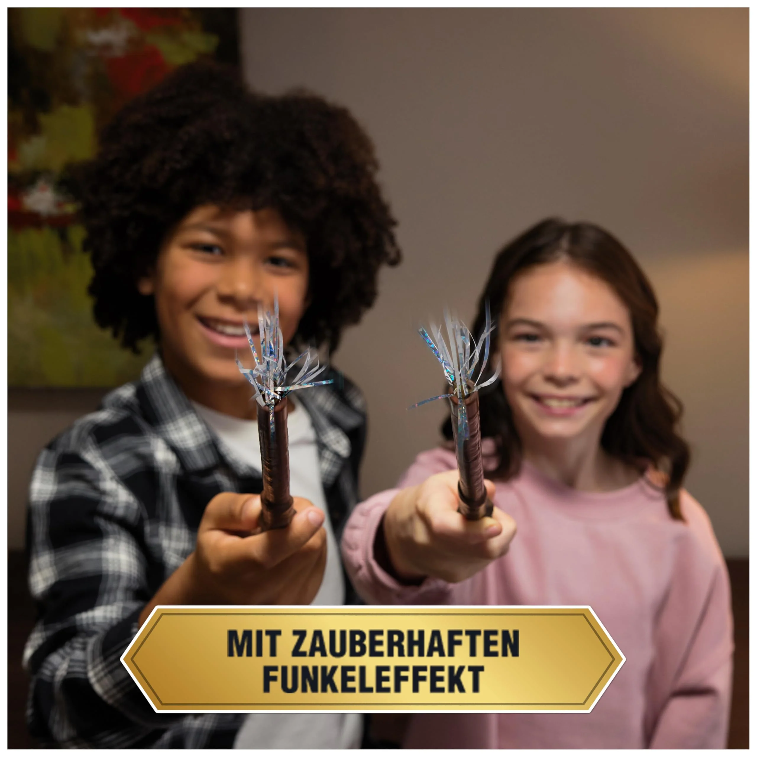 Harry Potter - Zauberstab mit Vibrationseffekt und Sound, ca. 31 cm, Spielzeug für Kinder ab 6 Jahren, Fanartikel - Image 8