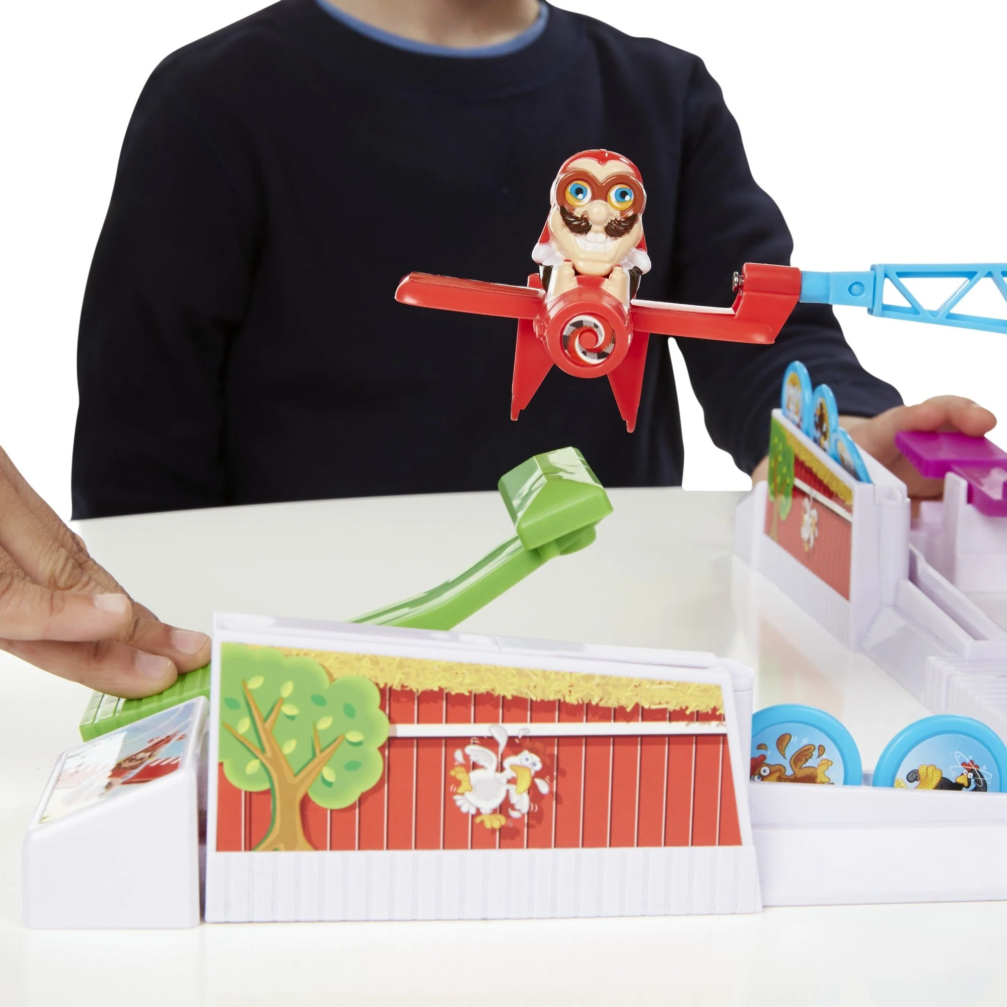Hasbro Gaming Looping Louie, lustiges Gesellschaftsspiel für 2 bis 4 Spieler ab 4 Jahren und für die ganze Familie, Geschicklichkeitsspielzeug an, und als Wichtelgeschenk - Image 3