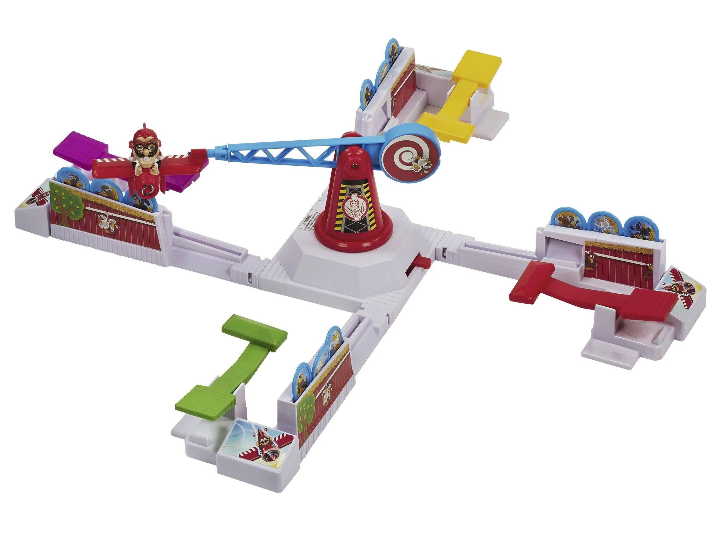 Hasbro Gaming Looping Louie, lustiges Gesellschaftsspiel für 2 bis 4 Spieler ab 4 Jahren und für die ganze Familie, Geschicklichkeitsspielzeug an, und als Wichtelgeschenk - Image 5