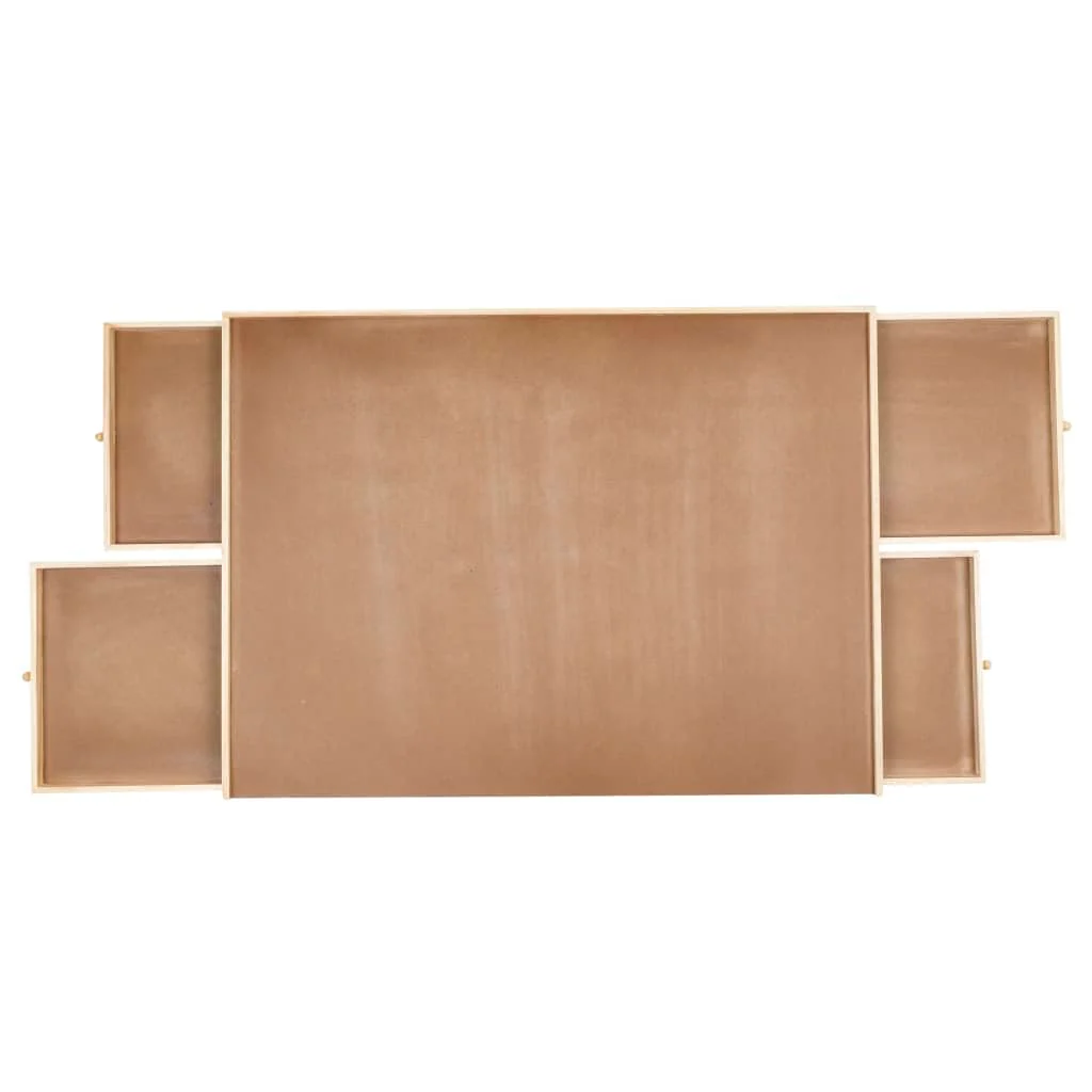 Haushalt International Puzzletisch 1000 Teile Puzzel Tisch 76x57cm Puzzel Board 4 Schubladen Puzzlebrett - Image 8