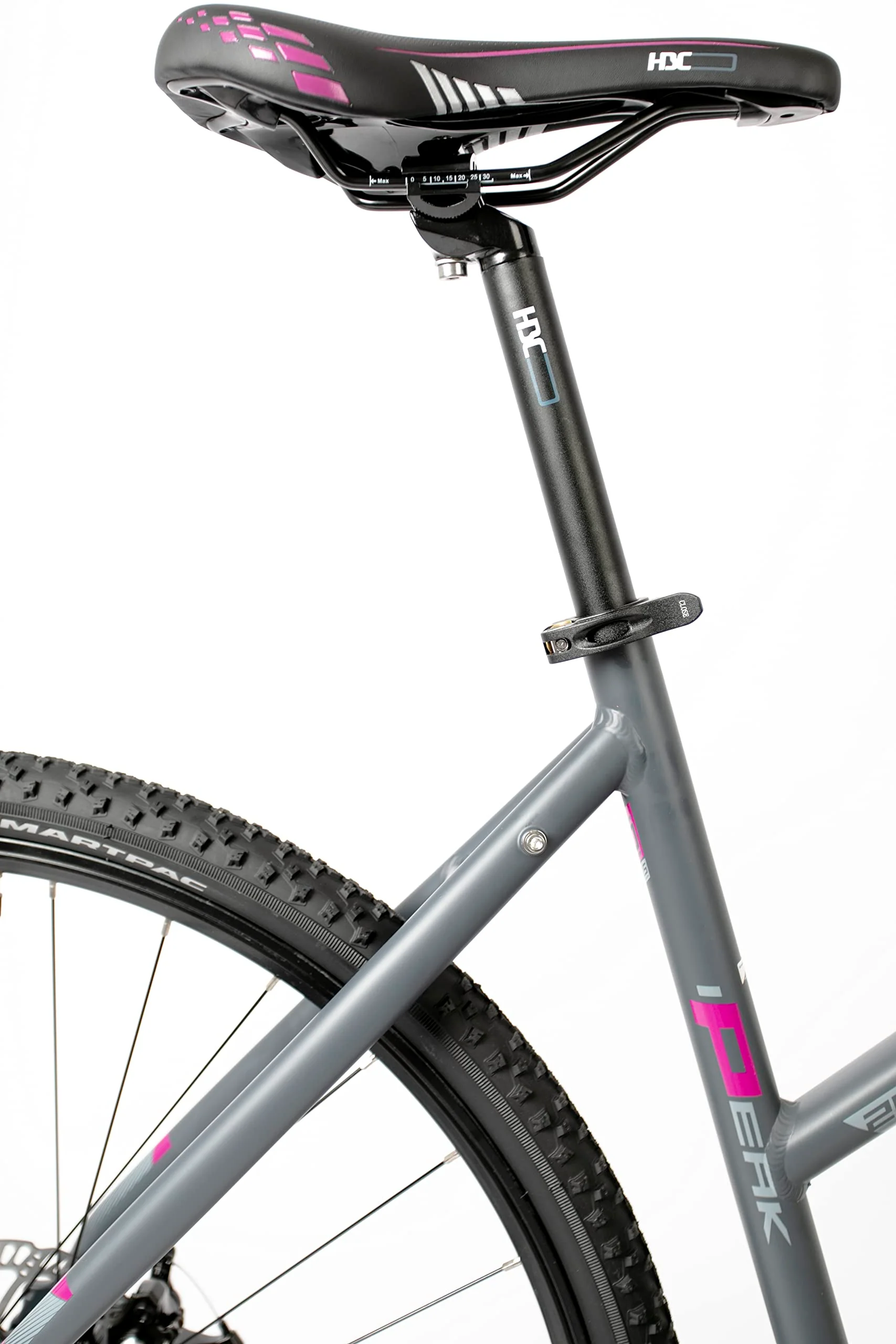 HEAD Damen I-Peak I Crossbike, Grau matt/pink, 54 cm - Image 6