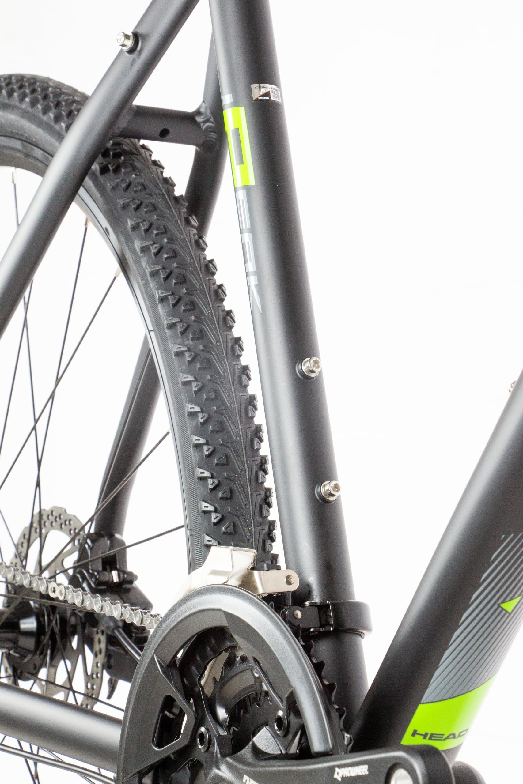 HEAD Unisex - Adult I-Peak 2.0 Cross Bike, Matt Grey/Green, 59 - Image 5