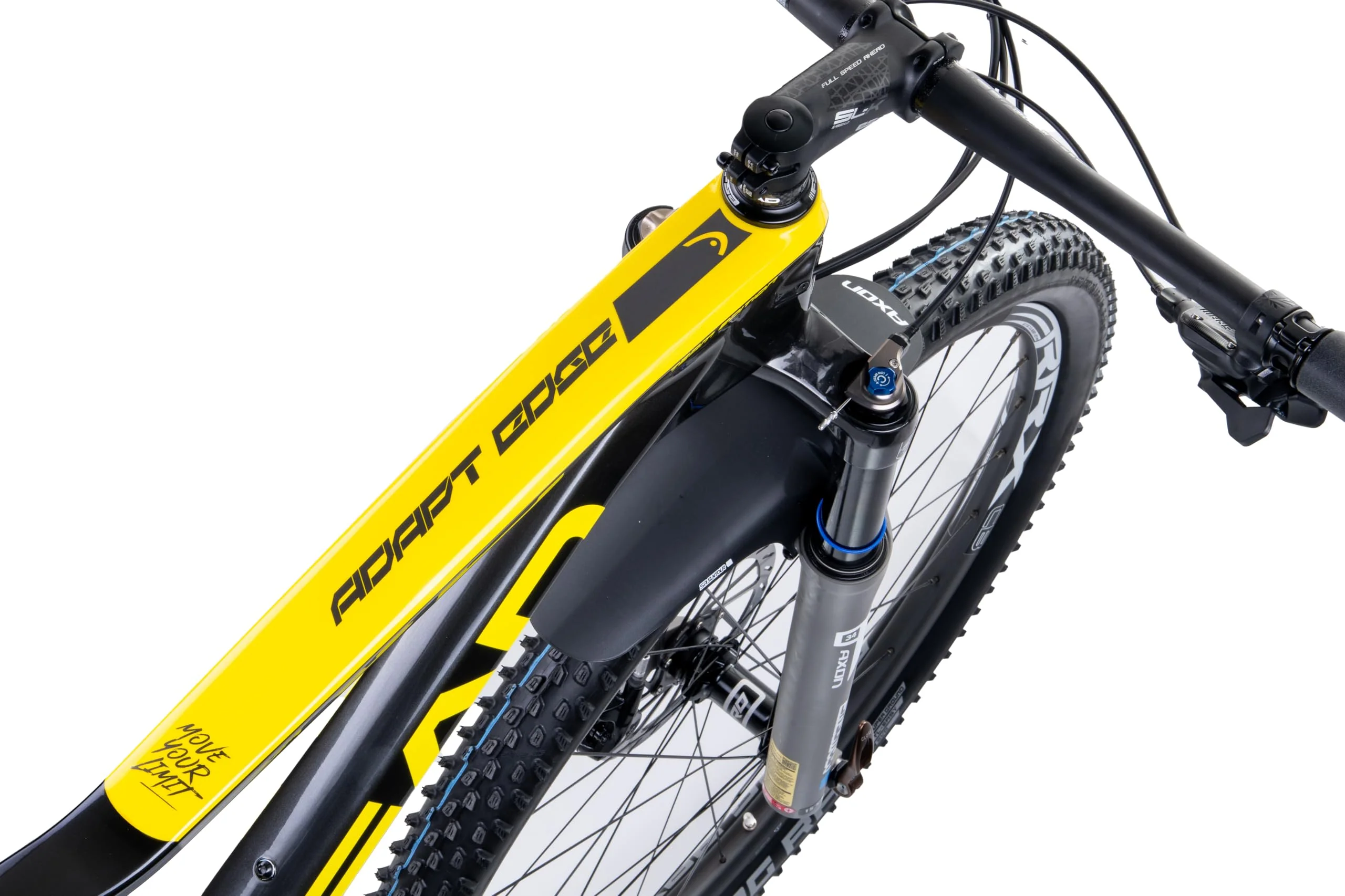 Head Unisex – Erwachsene Adapt Edge Team Full Suspension Bike, schwarz metallic/gelb, 52 - Image 10