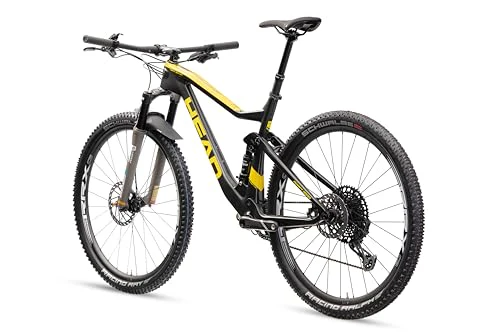 Head Unisex – Erwachsene Adapt Edge Team Full Suspension Bike, schwarz metallic/gelb, 52 - Image 11