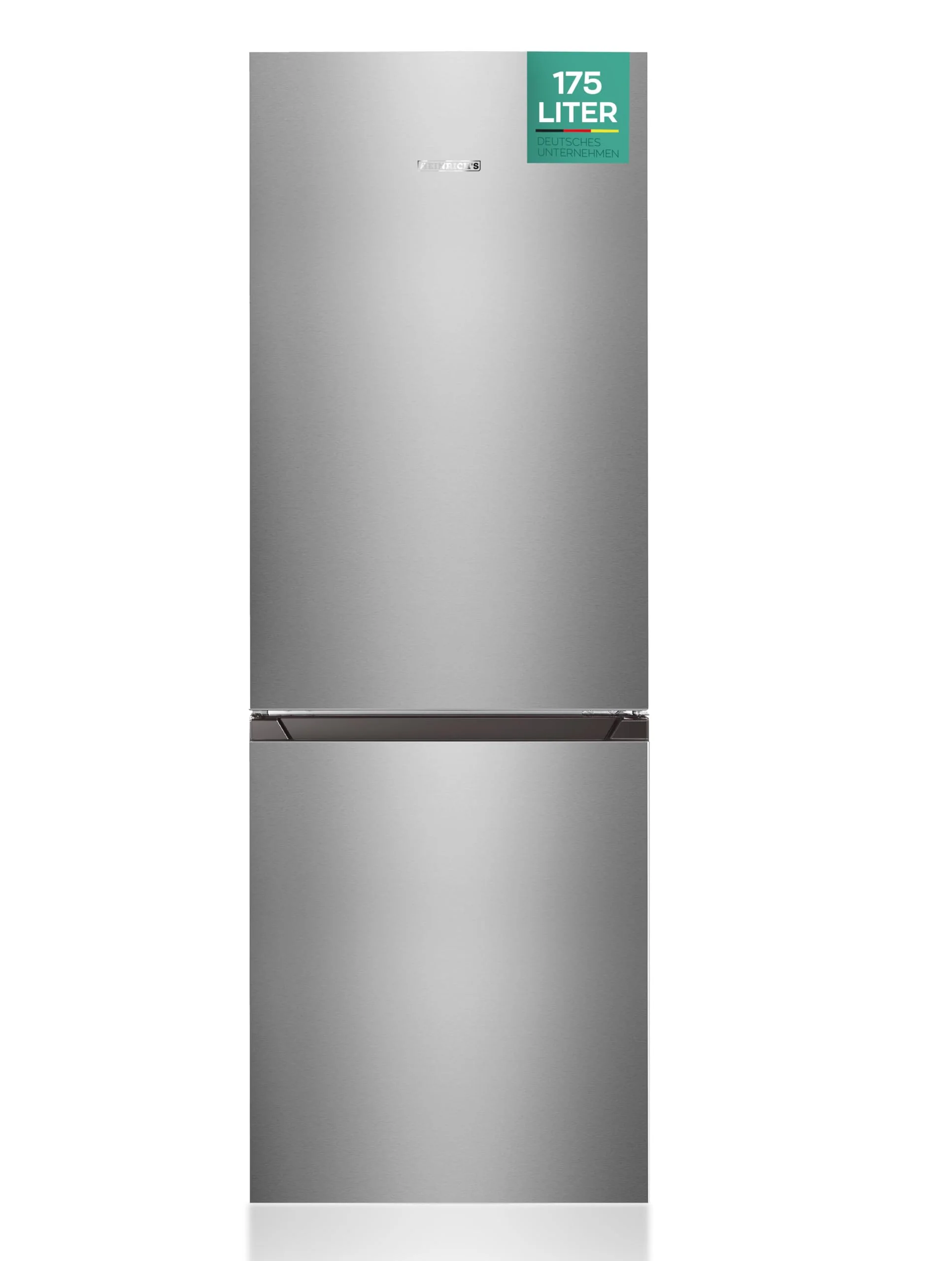 Heinrich´s Kühlgefrierkombination 175Liter, Kühlvolumen 122L, Gefrierfach 53L,LED Innenraumbeleuchtung, Kühlschrank Türanschlag wechselbar, leise 39dB,große Tiefkühlboxen, 7 Temperaturstufen,inox - Image 11