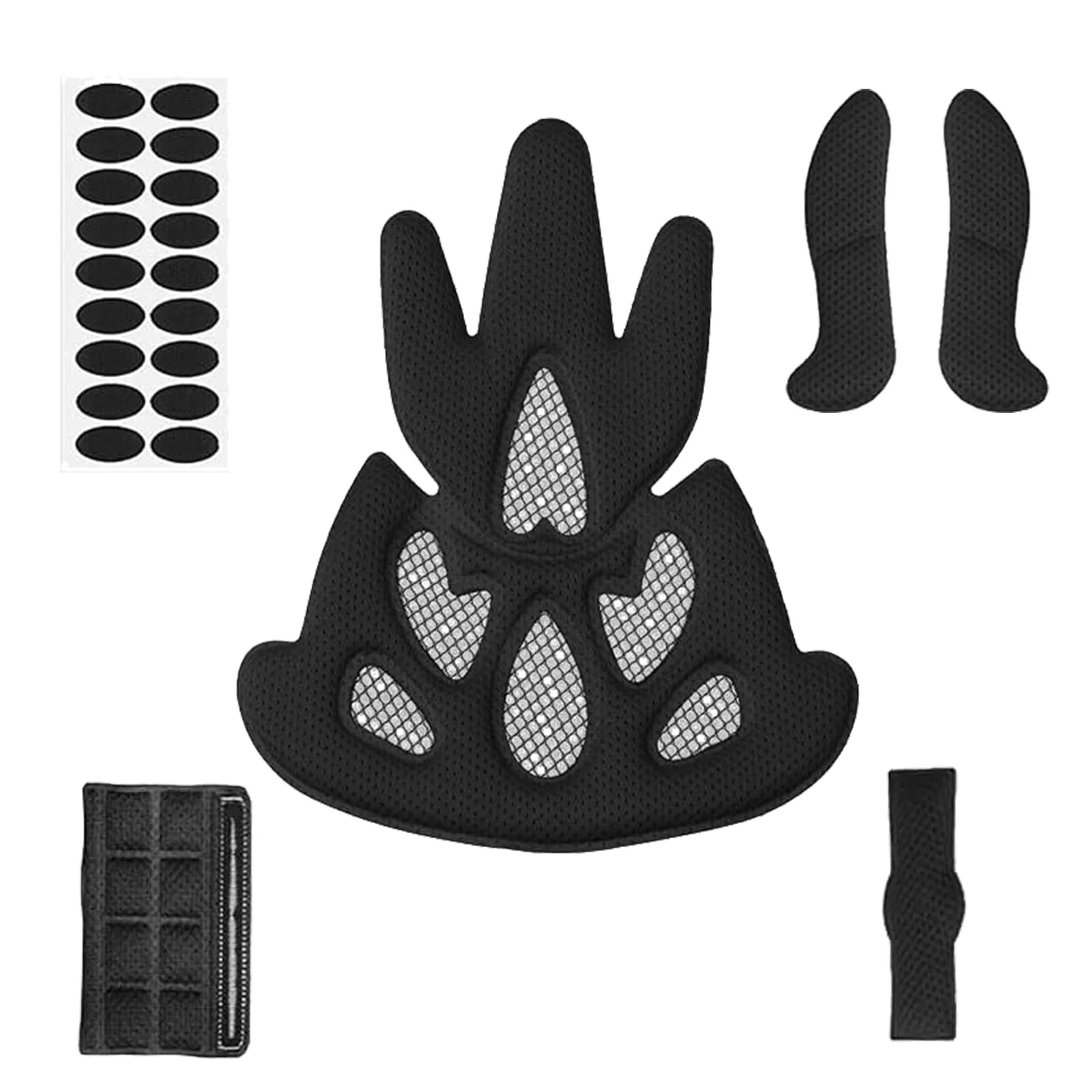 Helm Polster-Schaumstoff-Kit,Ersatz Schwamm Helmpolster,Ersatz Fahrradhelm Polster,Schwamm Fahrradhelm Pad,Universal Fahrradhelm Pads Sicherheit Helm Innenpolster Zubehör Für Fahrrad Motorrad,1 Set - Image 7