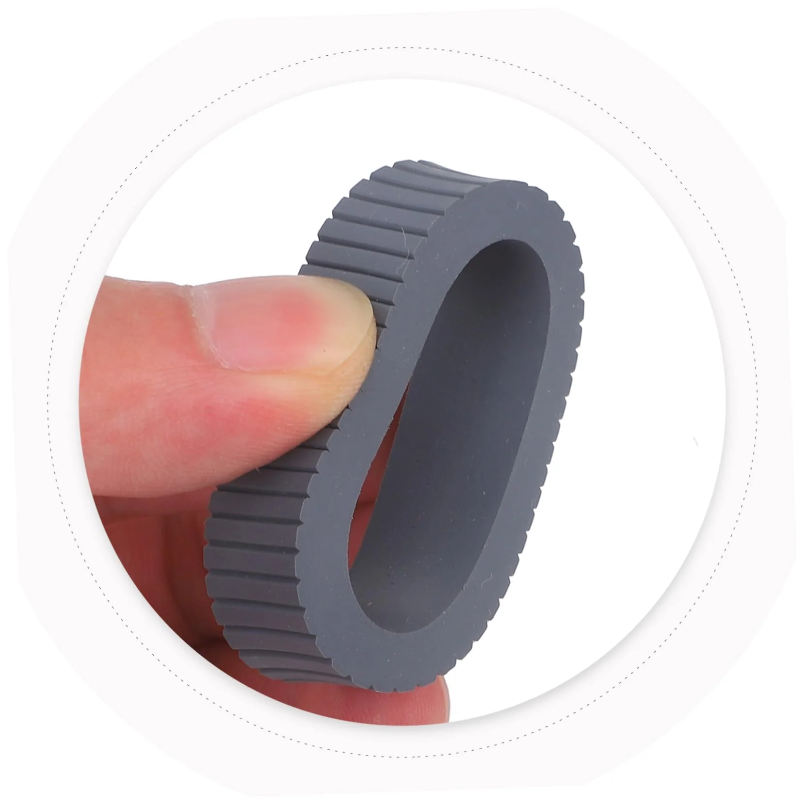 Hemobllo 4 Stück Scanner Zubehör Ersatz Für Scanner Pager Scanner Teile Scanner Rollen Pager Scanner Pager Sortierer Pager Ersatz Roller Pager Zubehör - Image 9