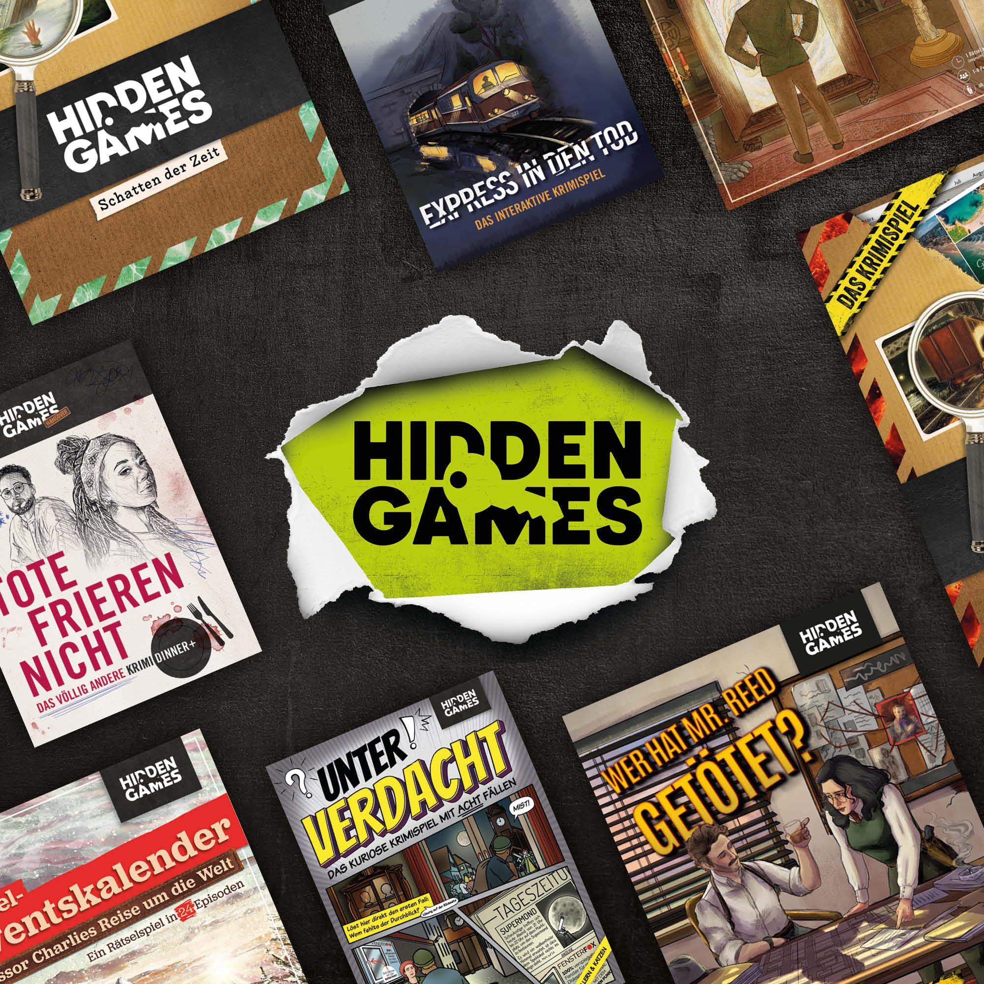 Hidden Games Tatort - In den Fängen des Bösen - Krimispiel - (Special Edition) - Mordfall lösen Spiel | Crimegame | Krimigame | Versteckte Spiele für Erwachsene | Hiddensee | Fall lösen - Image 2