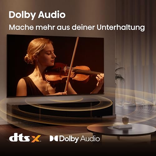 Hisense 32E4DS Fernseher 32 Zoll, 4K FHD Smart TV, Hi-View AI Engine, 60Hz Game Mode, Natural Colour Enhancer, Dolby Audio, DTS Virtual: X, Rauschunterdrückung, Airplay [2026] - Image 4