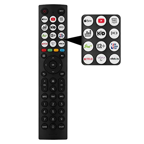 Hisense 40E4KT 101cm (40 Zoll) Fernseher Full HD Smart TV, Triple Tuner DVB-T2 / T/C / S2 / S, Works with Alexa, WiFi, Game Mode, Hotel Mode, Schwarz [2023], Betriebsystem VIDAA U - Image 4