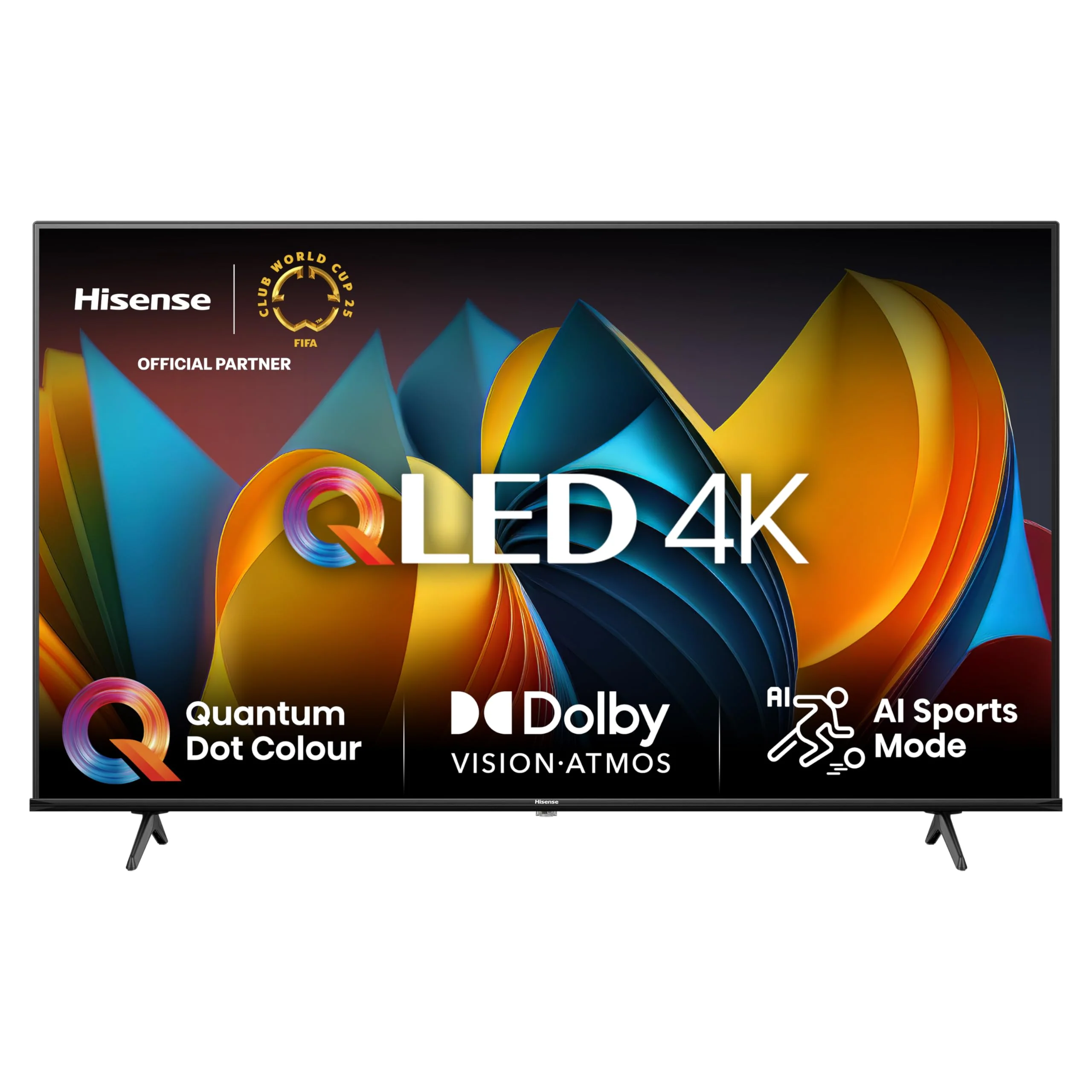 Hisense 43E7NQ 108 cm (43 Zoll) Fernseher, 4K UHD, QLED, HDR10, HDR10+ decoding, HLG, Dolby Vision Atmos, 60Hz Panel, Smooth Motion, Bluetooth, Alexa Built-in, VIDAA Voice, Schwarz [2024] - Image 10