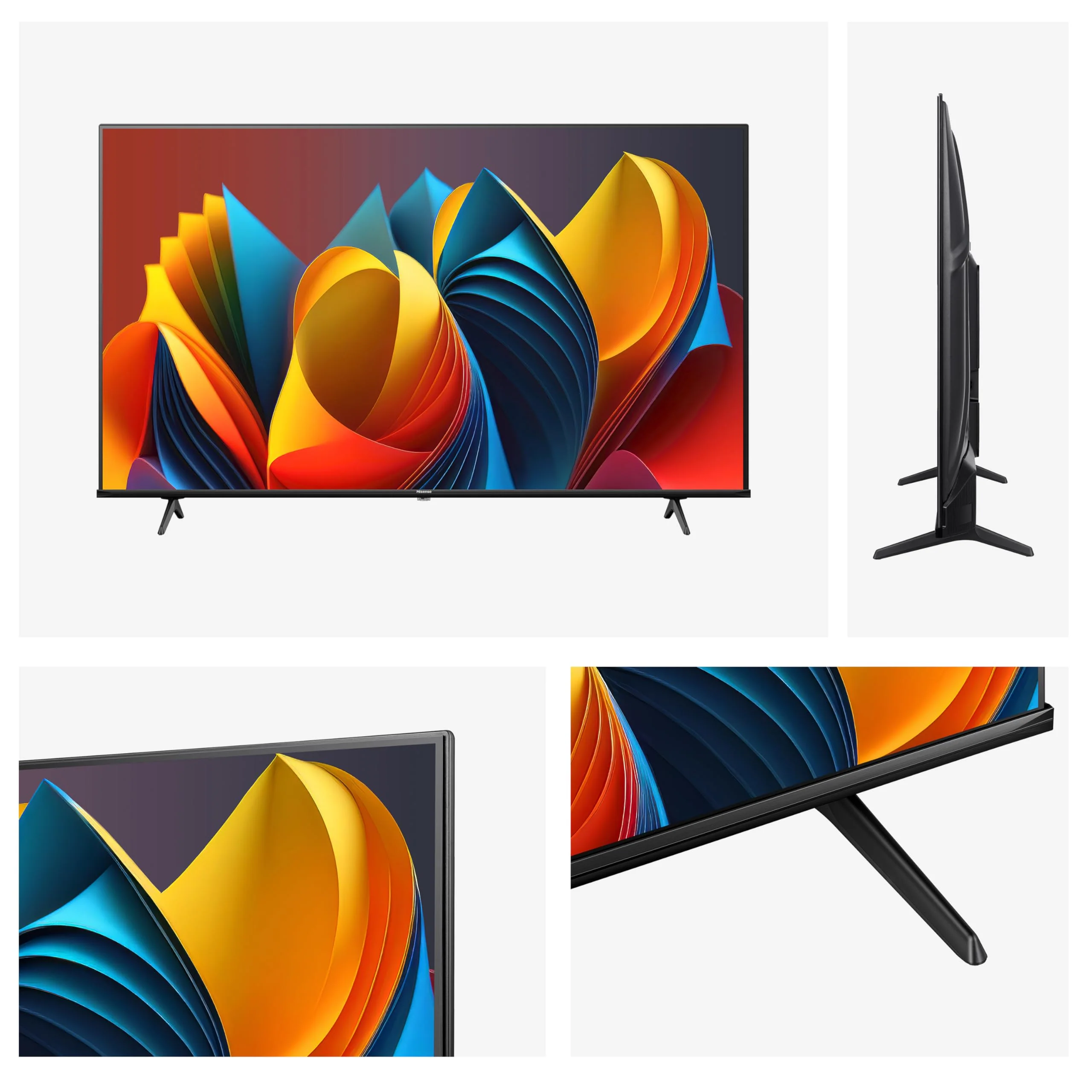 Hisense 43E7NQ 108 cm (43 Zoll) Fernseher, 4K UHD, QLED, HDR10, HDR10+ decoding, HLG, Dolby Vision Atmos, 60Hz Panel, Smooth Motion, Bluetooth, Alexa Built-in, VIDAA Voice, Schwarz [2024] - Image 6