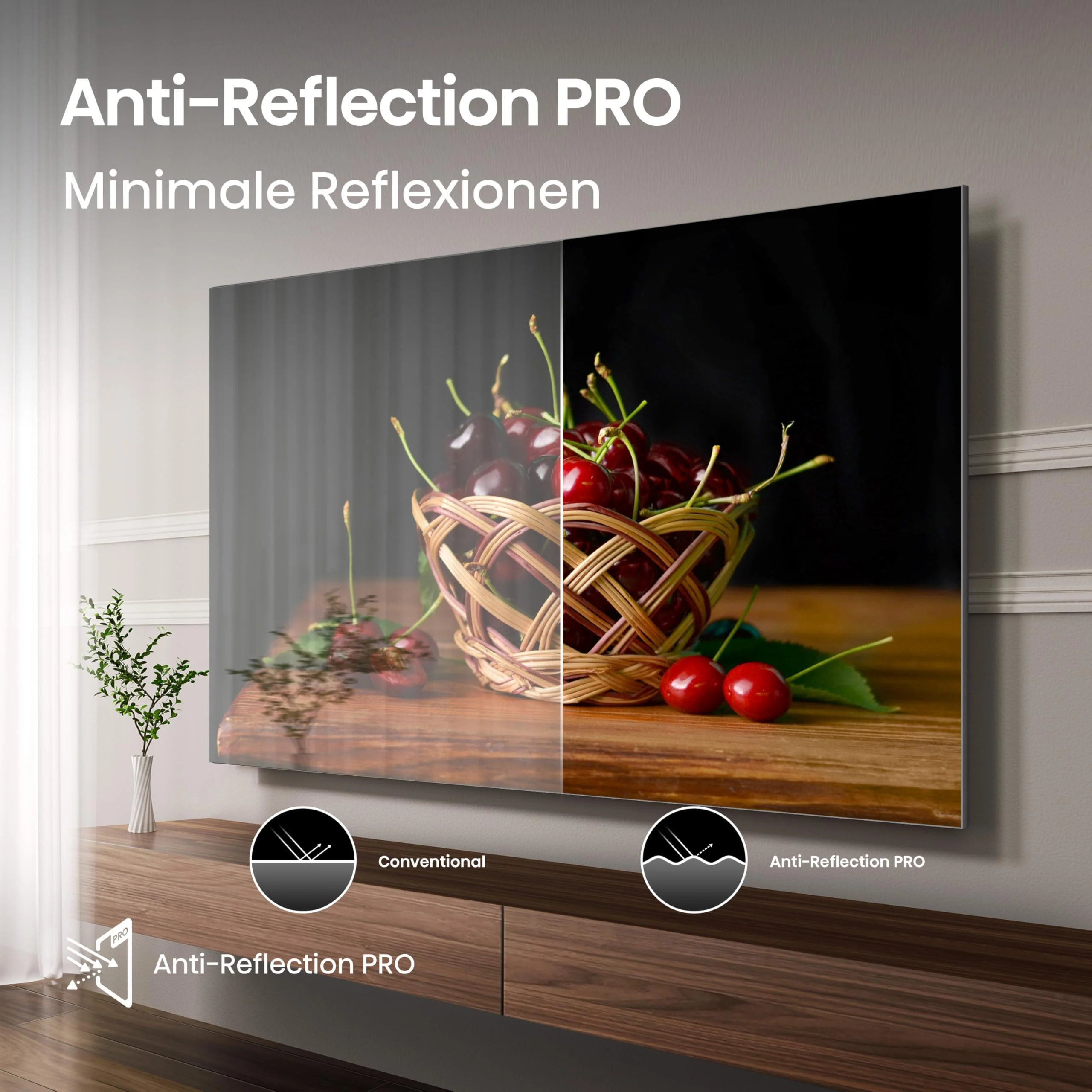 Hisense 55A85Q 139cm (55 Zoll) Fernseher, 4K UHD OLED Smart TV,120Hz, HDMI 2.1, Game Mode Pro, AMD FreeSync Premium, Dolby Vision IQ & Atmos, Bluetooth, Alexa Built-in, Schwarz, [2025] - Image 10