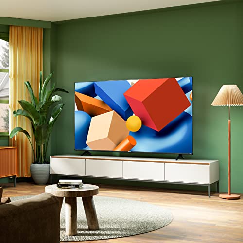 Hisense 58E6KT 146cm (58 Zoll) Fernseher, 4K UHD, Smart TV, HDR, Dolby Vision, Triple Tuner DVB-C/S/ S2/ T/ T2, Frameless, Bluetooth, WiFi, Alexa Built-In, DTS Virtual X, Hotel Mode, Schwarz [2023] - Image 4