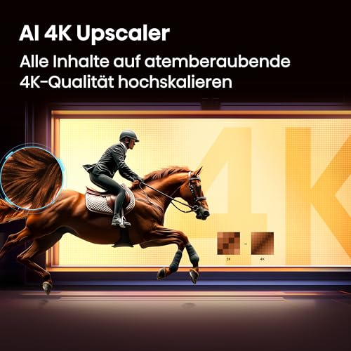 Hisense 65E7DS Fernseher 65 Zoll, 4K UHD QLED, Smart TV, Hi-View AI Engine, 60Hz Game Mode Plus, Dolby Vision IQ, HI-QLED Colour, Filmmaker Mode, AI Smooth Motion, Airplay, Sprachsteuerung[2026] - Image 6