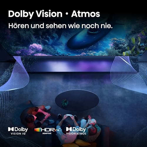 Hisense 65E7Q PRO Fehrnseher,65 Zoll, 4K UHD QLED, Smart TV,144Hz Game Mode PRO,Filmaker Mode, AMD FreeSync Premium,AI HDR Upscaler,Dolby Vision IQ,Dolby Atmos,Sprachsteuerung [2025] - Image 6