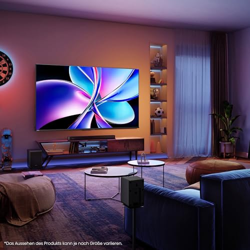 Hisense 65E7Q PRO Fehrnseher,65 Zoll, 4K UHD QLED, Smart TV,144Hz Game Mode PRO,Filmaker Mode, AMD FreeSync Premium,AI HDR Upscaler,Dolby Vision IQ,Dolby Atmos,Sprachsteuerung [2025] - Image 9