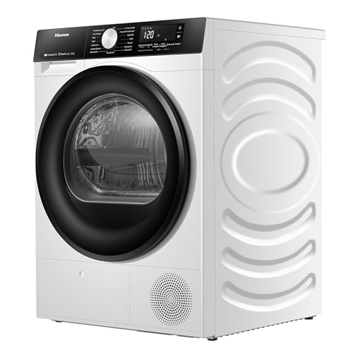 Hisense DH3S802BW3, 8KG, Kondensation mit Wärmepumpe, 16 Programme, ConnectLife, TwinAir, Weiß, Energieeffizienzklasse C - Image 6