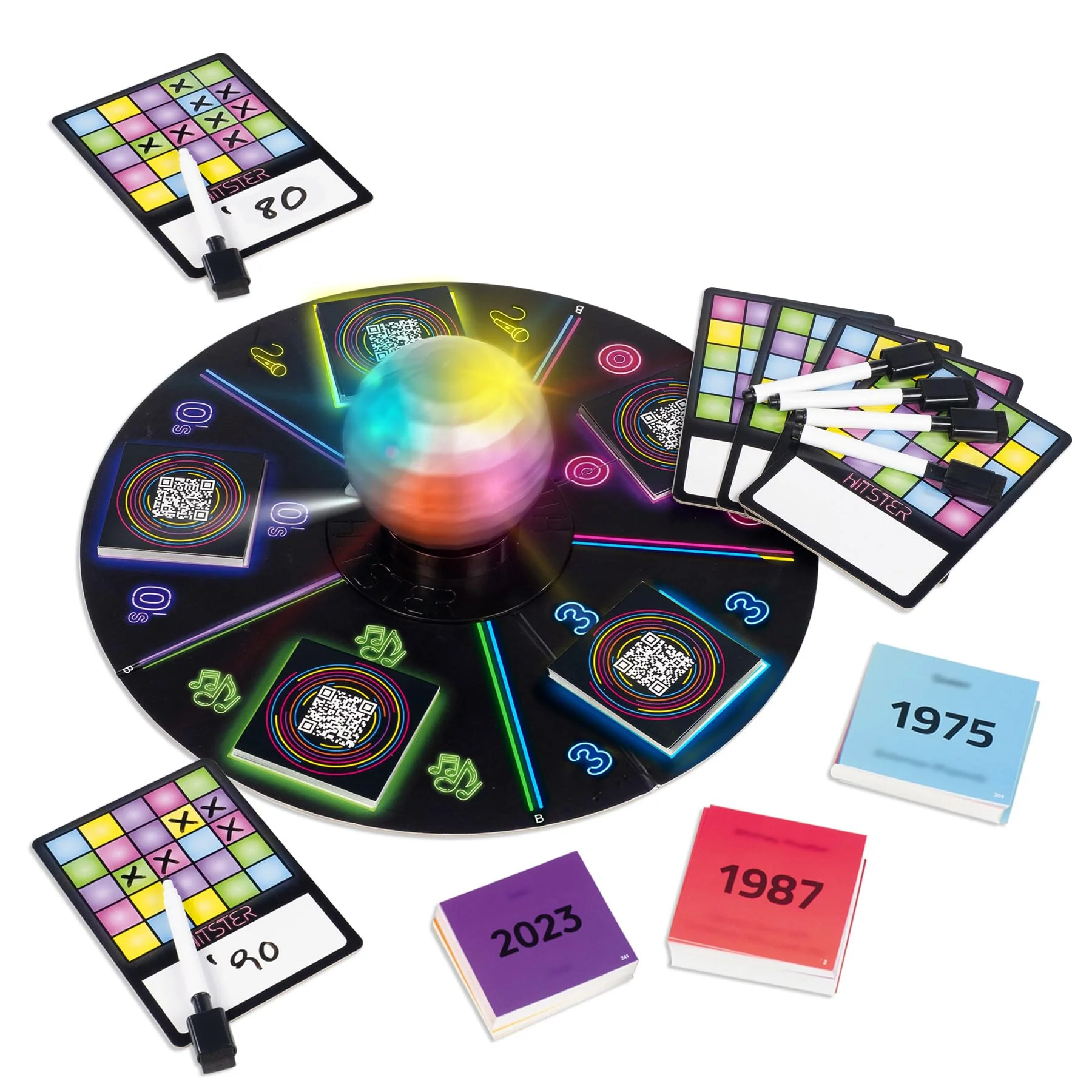 Hitster Bingo, Musik-Brettspiel, ab 12 Jahren, 2-6 Spieler, Perfekt für Spielabende, Partys und Familienspaß, Deutsch (DE), Från 16 år - Image 3