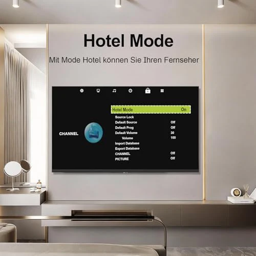 HKC H40Q1F-V Smart TV 40 Zoll (100cm) FHD LED Fernseher mit WLAN, Triple Tuner (DVB-T/T2, DVB-C, DVB-S/S2), AirPlay, App Store, HDMI, USB, CI/CI+, Netflix, YouTube und mehr - Image 8