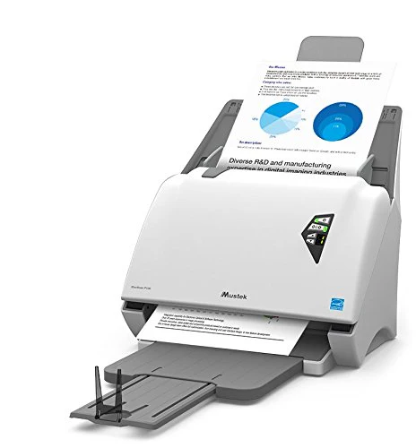 Home Office-Mustek iDocScan P45 High Speed Documentscanner weiß - Image 2
