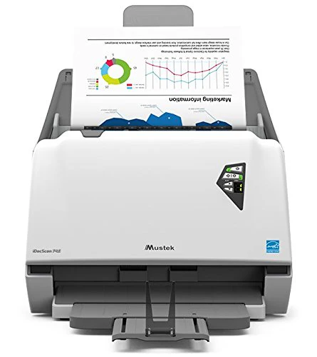 Home Office-Mustek iDocScan P45 High Speed Documentscanner weiß - Image 6