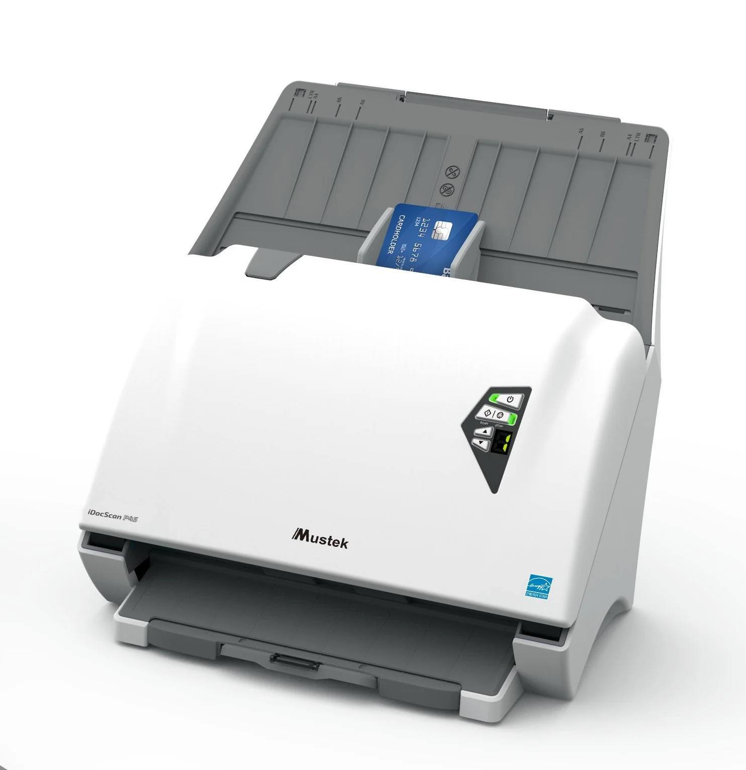 Home Office-Mustek iDocScan P45 High Speed Documentscanner weiß - Image 7