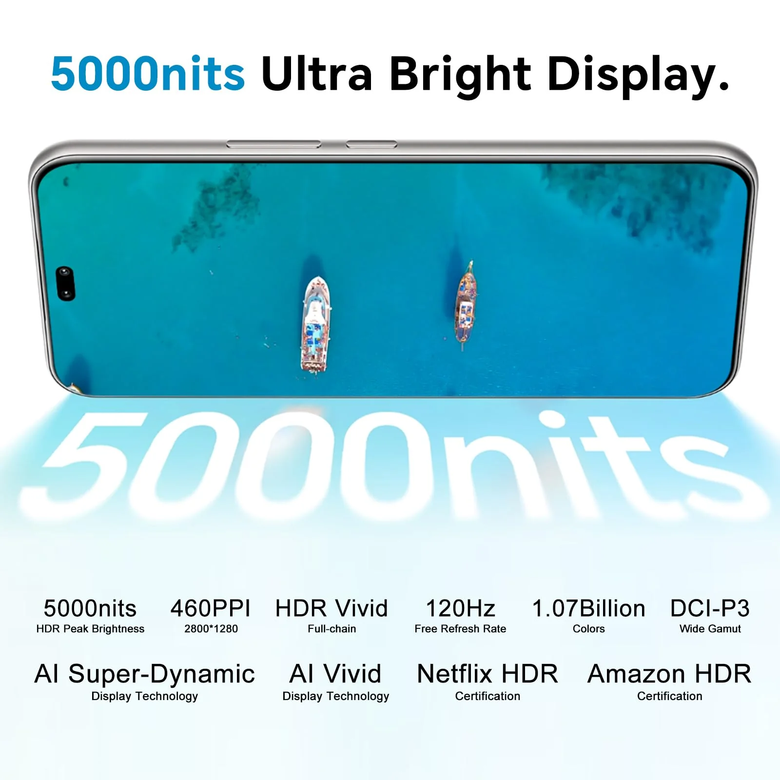 HONOR 400 Pro Smartphone 5G 512GB/12GB RAM, 200MP Ultra-Klare AI Kamera, 6,7 Zoll AMOLED Display 120Hz 5000Nits, Snapdragon 8 Gen 3, 5170mAh Akku, IP68 und IP69, Dual-SIM, NFC, Android 15, Grau - Image 7