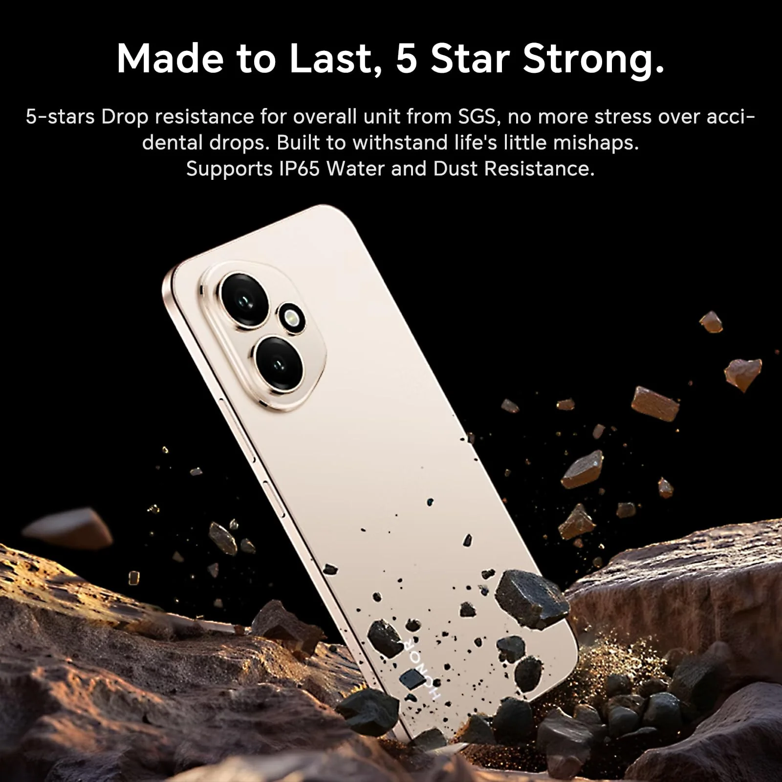 HONOR 400 Smartphone 5G 512GB/8GB RAM, 200MP Ultra-Klare AI Kamera, 6,55 Zoll AMOLED Display 120Hz 5000Nits, Snapdragon 7 Gen 3, 5170mAh Akku, IP65, Dual-SIM, NFC, Android 15, Schwarz - Image 5