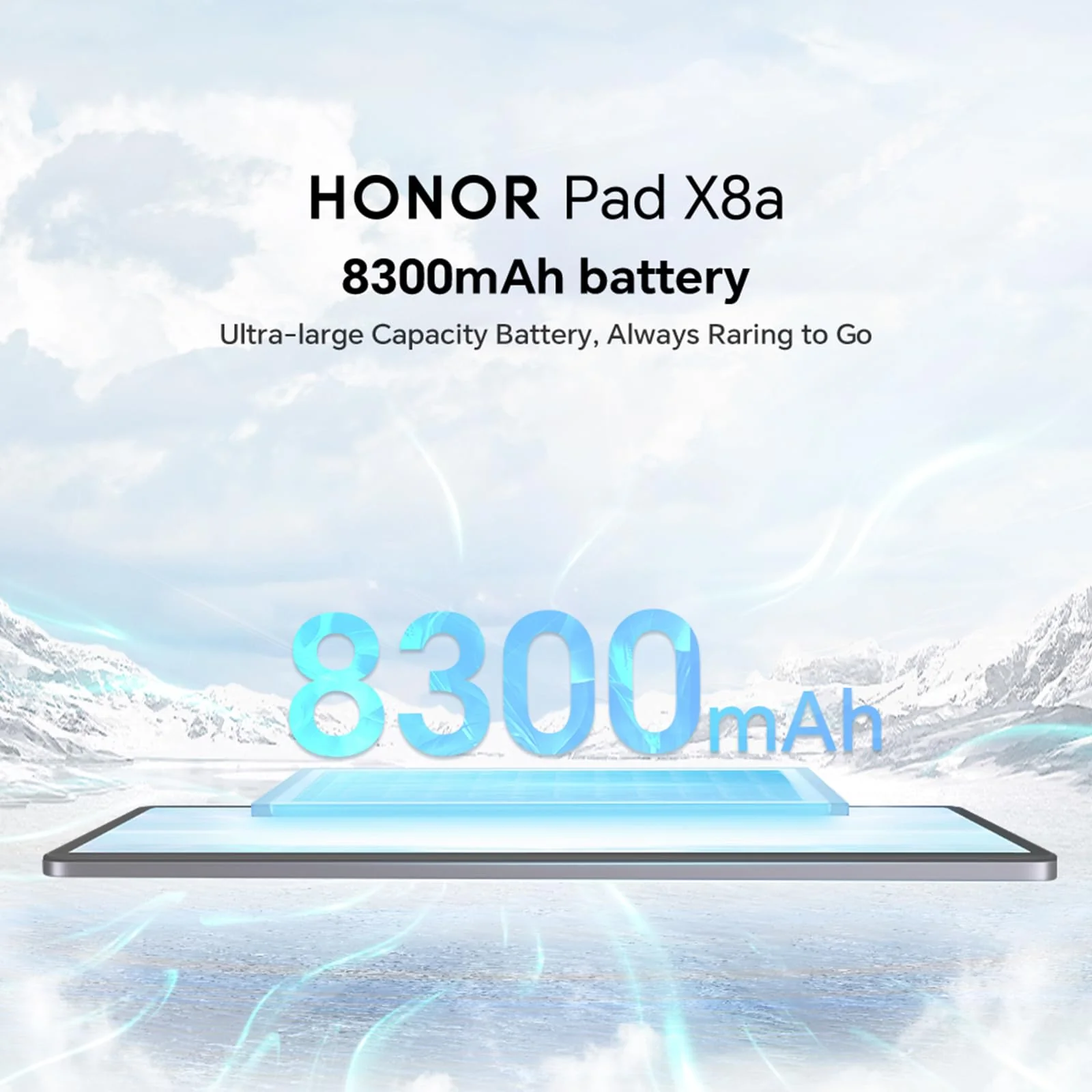 HONOR Pad X8a – Tablet, WLAN, 11 Zoll, 4 GB + 128 GB, Display 90 Hz FullView, Akku 8300 mAh, 4 Lautsprecher, Metall Body, Android 14, Space Grey - Image 7