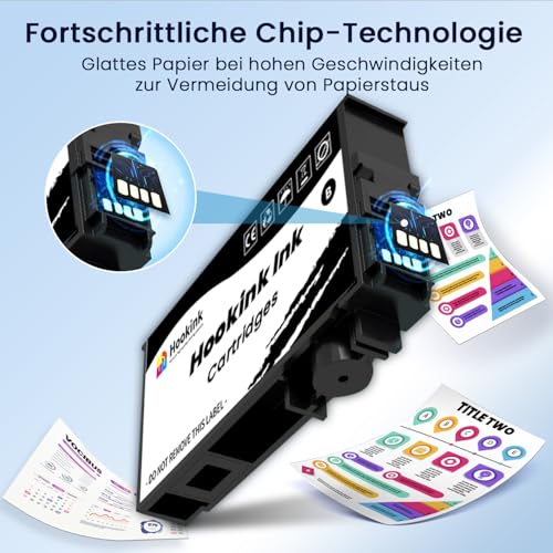 Hookink 16XL Druckerpatronen Multipack Ersatz für Epson 16XL16 XL Patronen für Epson WF-2760 WF-2510 WF-2630 WF-2660 WF-2010 WF-2540 W-F2750 WF-2650 WF-2520 WF-2530 (12er-Pack) - Image 14