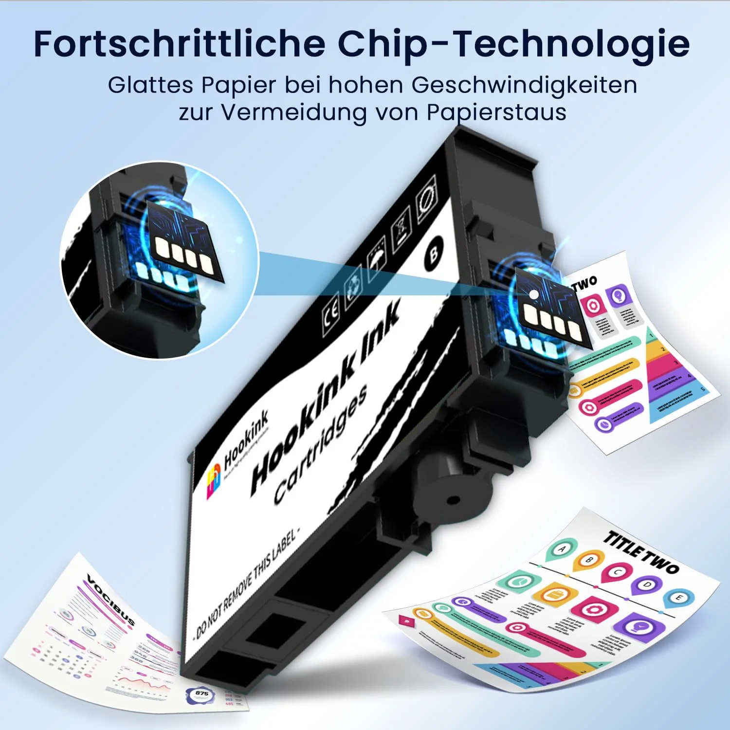 Hookink 16XL Druckerpatronen Multipack Ersatz für Epson 16XL16 XL Patronen für Epson WF-2760 WF-2510 WF-2630 WF-2660 WF-2010 WF-2540 W-F2750 WF-2650 WF-2520 WF-2530 (12er-Pack) - Image 3