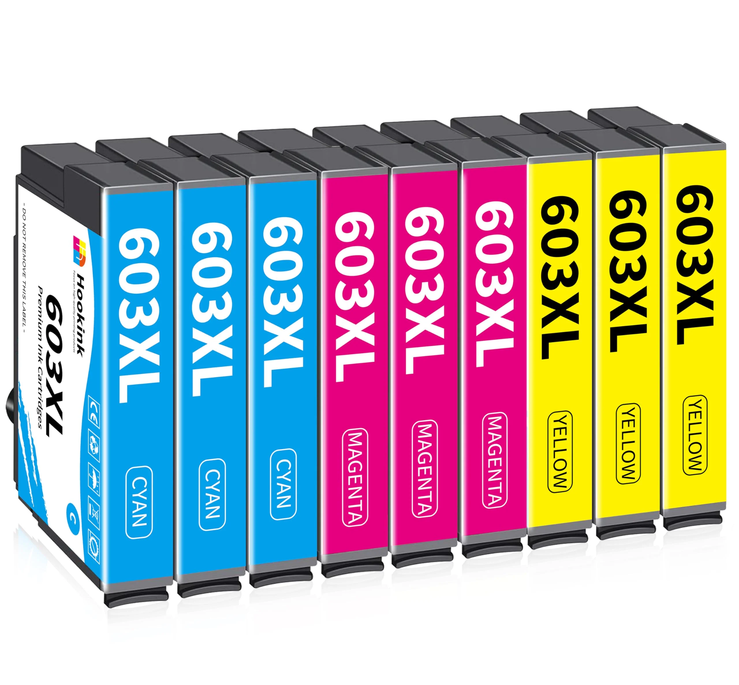 Hookink 603XL Druckerpatronen Kompatibel für Epson 603XL 603 XL für Expression Home XP-2100 XP-2150 XP-3100 XP-3105 XP-3150 XP-4100 XP-4155 Workforce WF-2810 WF-2830 WF-2835 WF-2840 WF-2850 - Image 5