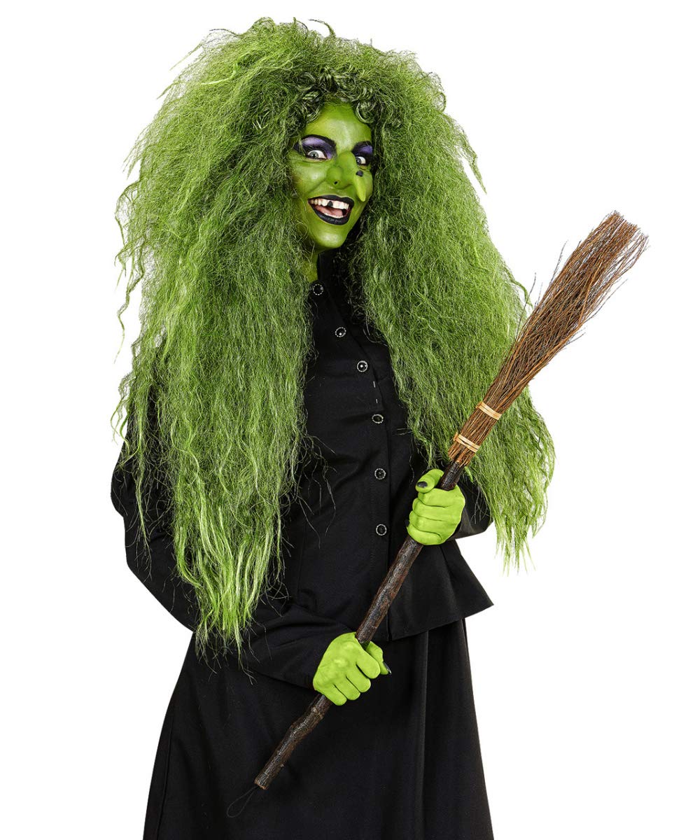 Horror-Shop Hexenbesen für Halloween, Fasching & Walpurgisnacht 87 cm
