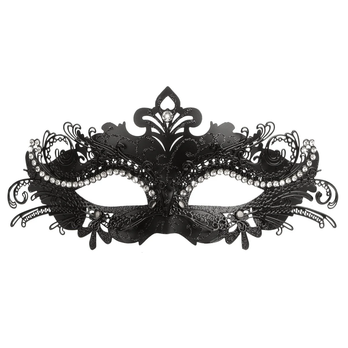 Hoshin Maskerade Maske, Karneval Dekorationen Venezianische Masken für Frauen (Schwarz) - Image 8