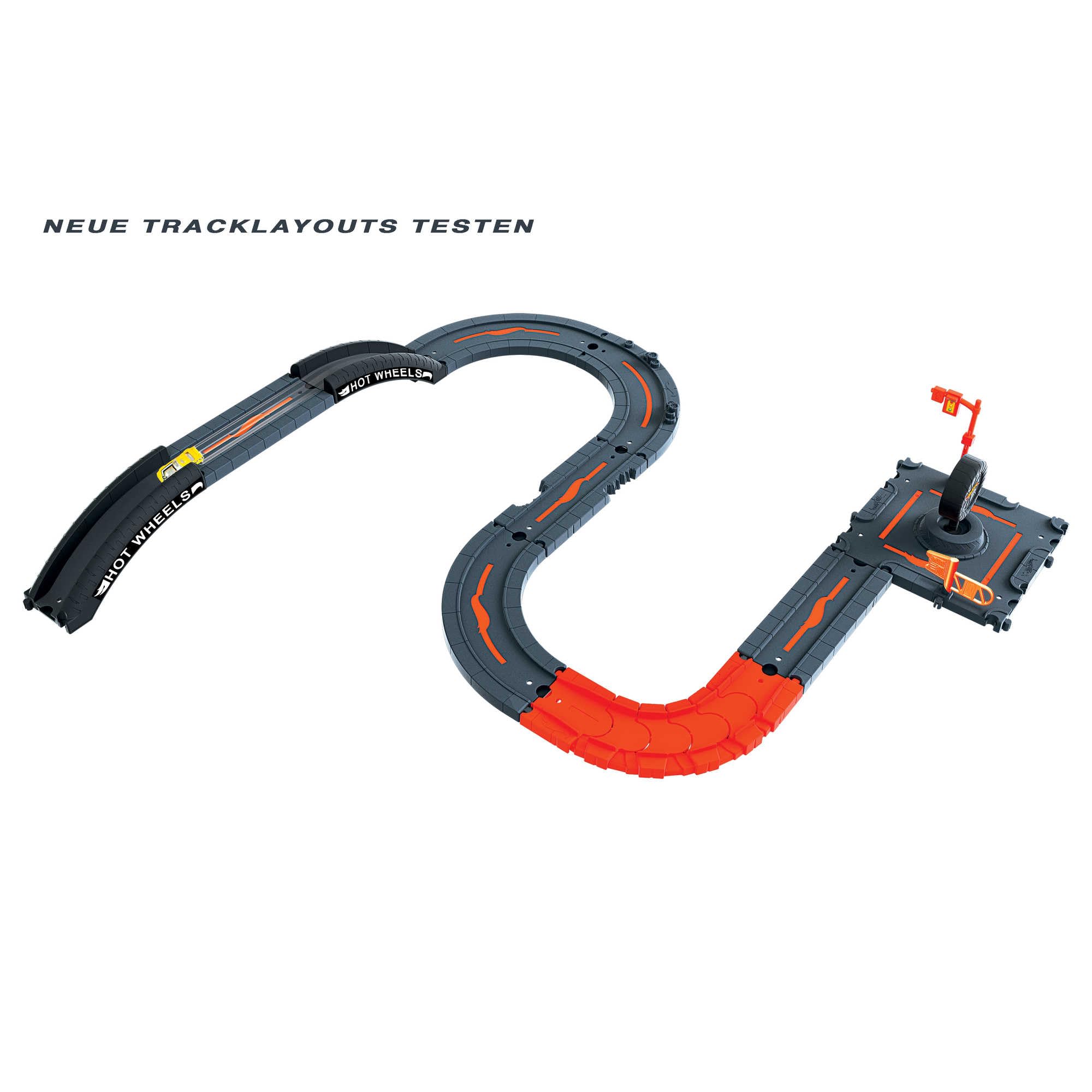 HOT WHEELS City - Erweiterungs-Streckenset inklusive 10 Komponente für individuelle Gestaltung und Action-Auto, Kinder ab 4 Jahre, HDN95 - Image 4