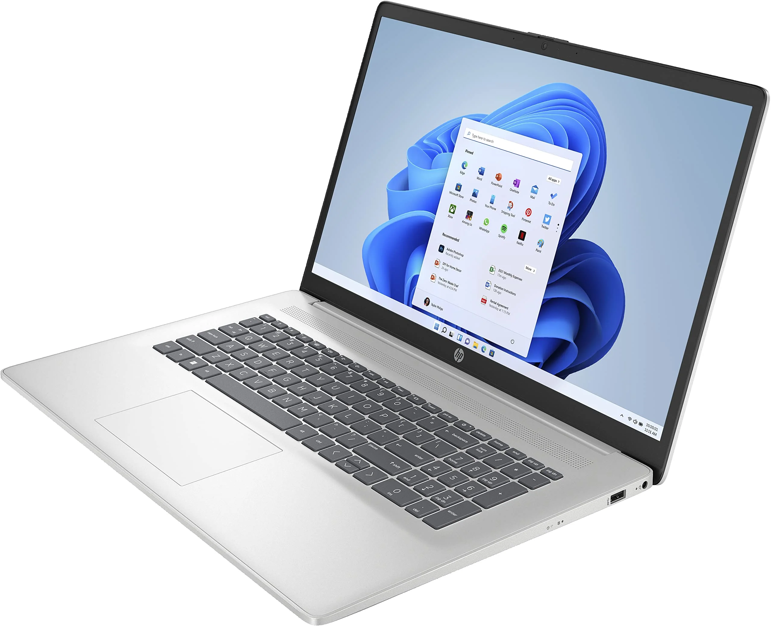 HP 17-cn4077ng, Intel Core 7, 43,9 cm (17.3"), 1920 x 1080 Pixel, 16 GB, 1 TB, Windows 11 Home (A33TJEA#ABD) - Image 3