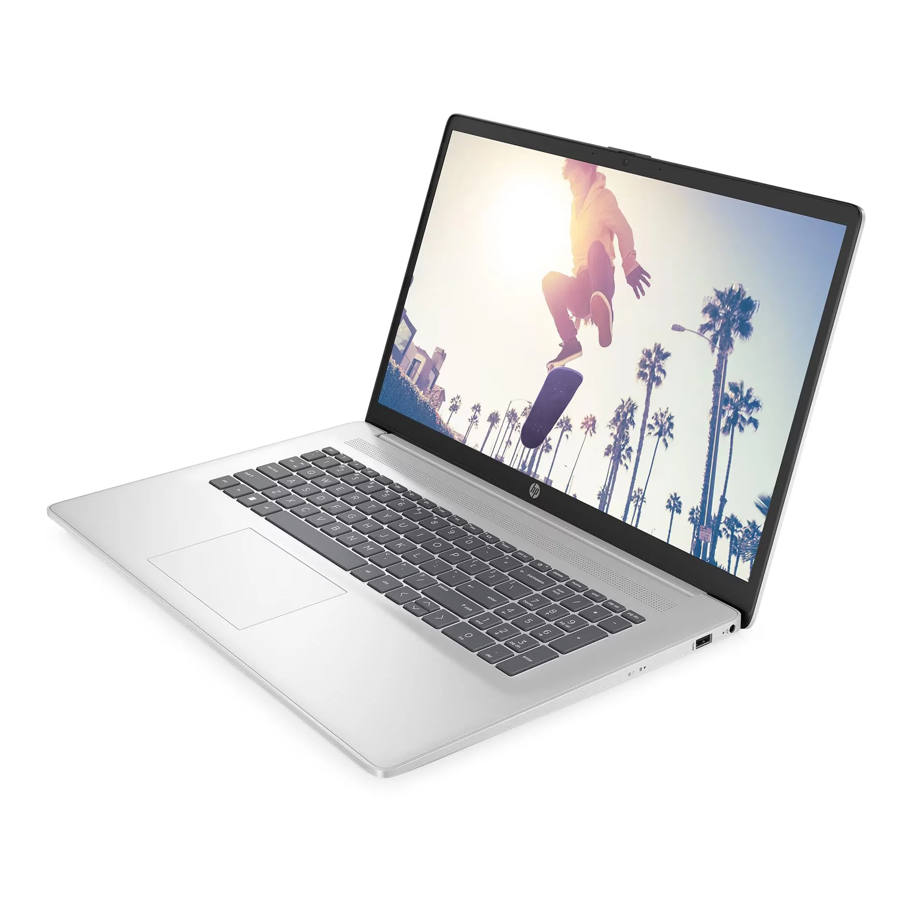 HP 17 - Silber - 17,3" FHD - Core i5 1235U - RAM: 16GB - SSD: 500GB - Windows 11 Pro #mit Funkmaus +Notebooktasche - Image 8