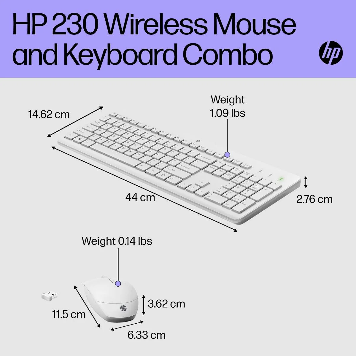 HP 230 kabellose Maus und Tastatur - Image 5