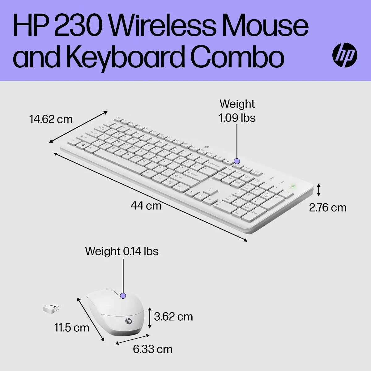 HP 230 kabellose Maus und Tastatur - Image 9