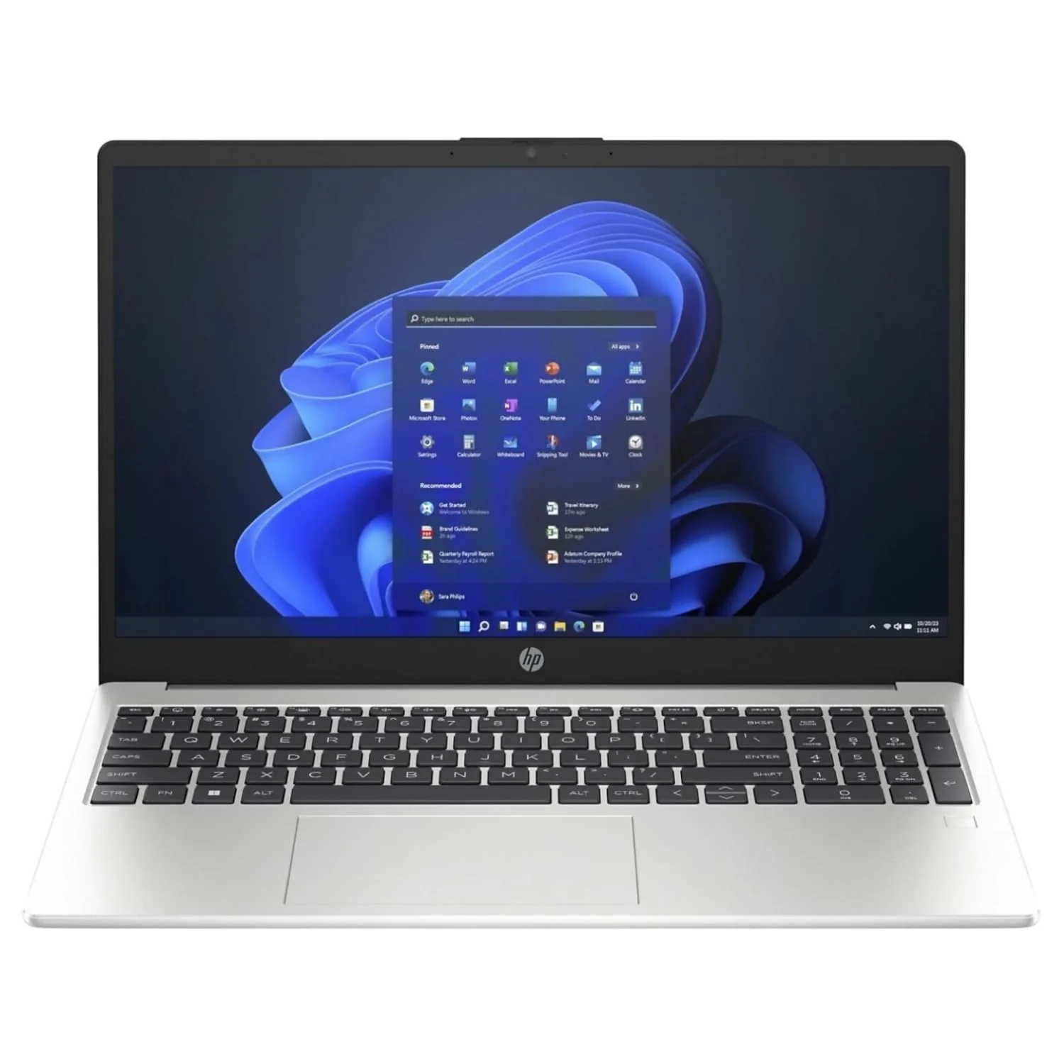 HP 250 - Silber (G10) - 15,6" FHD - Core i7 1355U - RAM: 32GB - SSD: 1000GB - Windows 11 Pro #mit Funkmaus +Notebooktasche