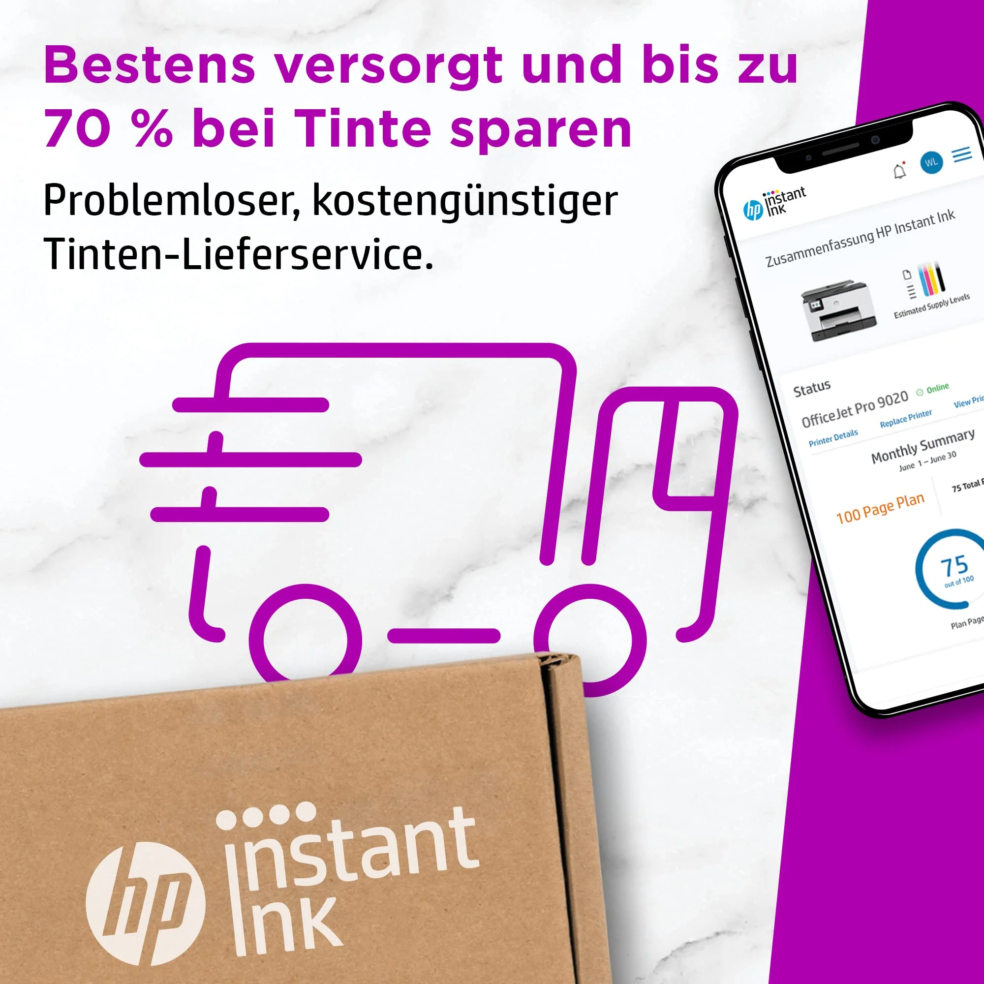 HP 302XL (F6U67AE) Original Druckerpatrone Farbe mit hoher Reichweite für HP DeskJet 1110, 213x, 363x, HP ENVY 452x, HP OfficeJet 383x, 465x, 52x, Cyan/Magenta/Gelb - Image 11