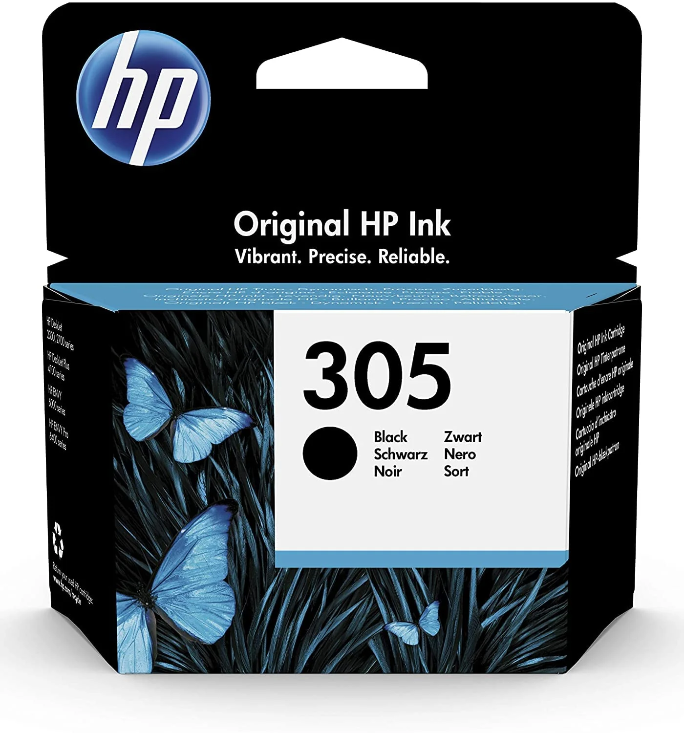 HP 305 (3YM61AE) Original Druckerpatrone Schwarz für HP DeskJet 27xx, 41xx, HP ENVY 60xx, 64xx - Image 3